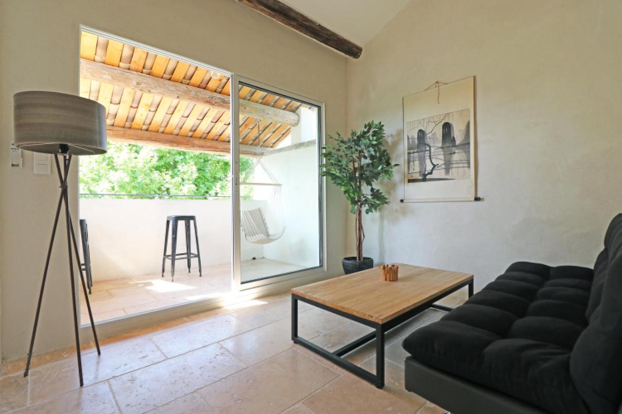 Appartement De Charme Sud Luberon Classe 4 Etoiles Puyvert Eksteriør bilde