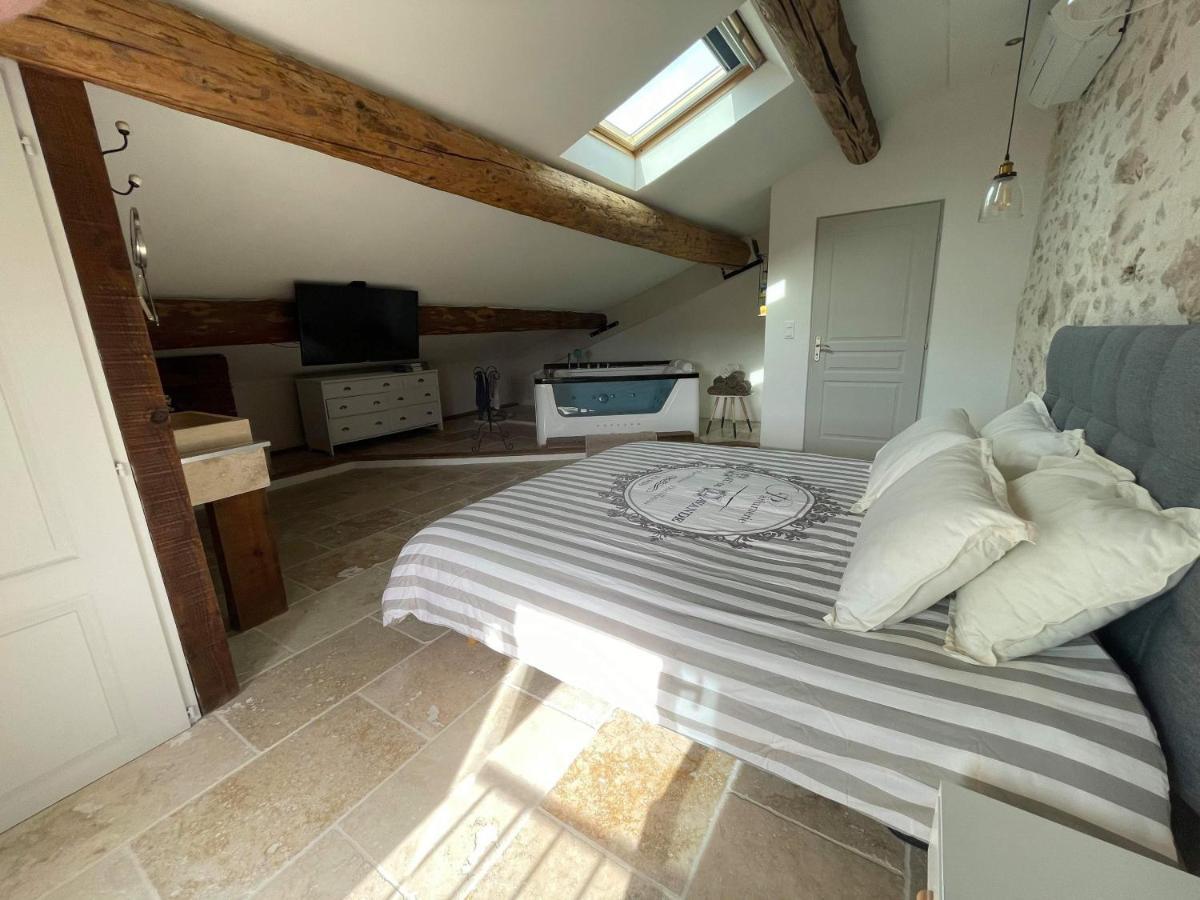Appartement De Charme Sud Luberon Classe 4 Etoiles Puyvert Eksteriør bilde