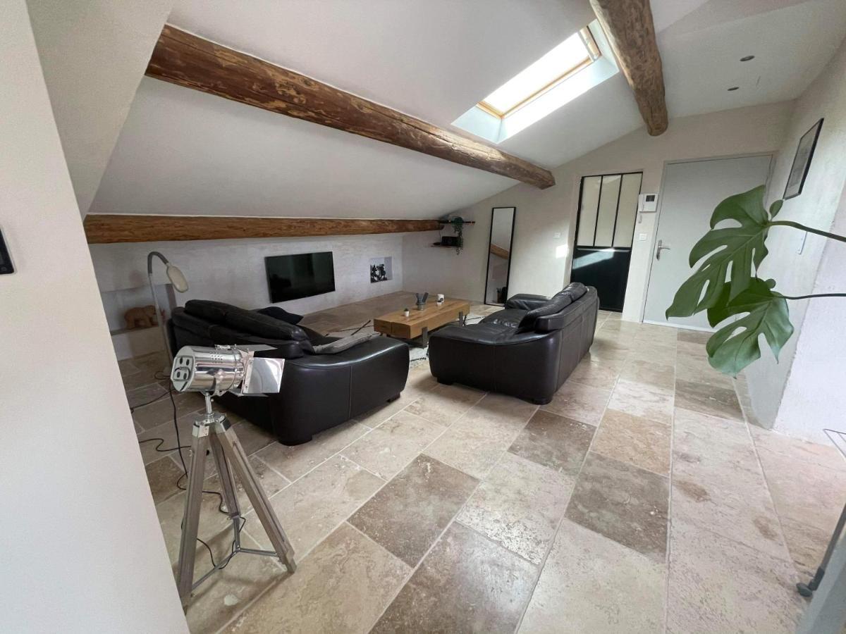 Appartement De Charme Sud Luberon Classe 4 Etoiles Puyvert Eksteriør bilde
